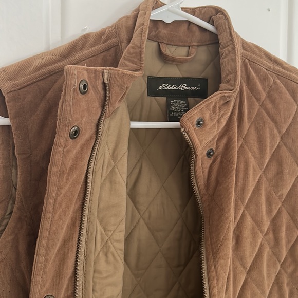 Brown corduroy vest - Picture 2 of 2